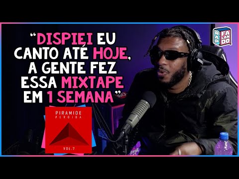 BK EXPLICA “DISPIEI” E MIXTAPE DA PIRÂMIDE PERDIDA | rap, falando: cortes