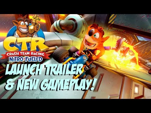 Crash Team Racing Nitro Fueled: Launch Trailer, Mystery Caves & More! + Analysis