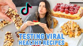 Testing Most Viral Healthy TikTok Desserts... What's Worth It?