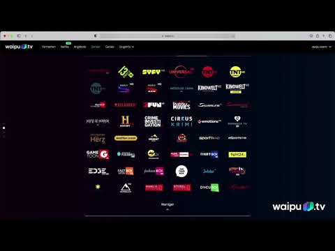 Pay-TV Sender (📺) mit waipu.tv Perfect Plus