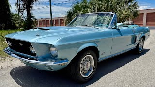 Video Thumbnail for 1968 Ford Mustang California Special