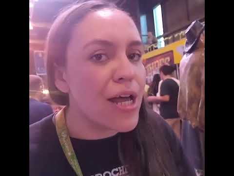 Nota con Majo del Stand de Córdoba ( Villa Cura Brochero) en la Fit Feria internacional de Turismo