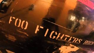 Backstage @Foo Fighters with Dilana getting the party started Amsterdam