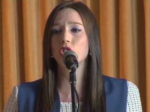 beautiful Serbian girl sing about kosovo Serbian traditional song
