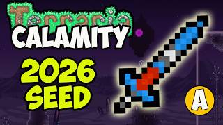 Terraria Calamity Mod how to get ENCHANTED SWORD fast (NEW SEED for 2026)
