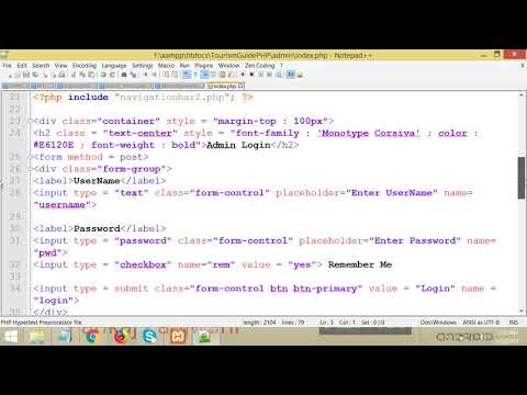 Tourism Guide Project PHP MYSQL Part 15 | By Pankaj Panjwani