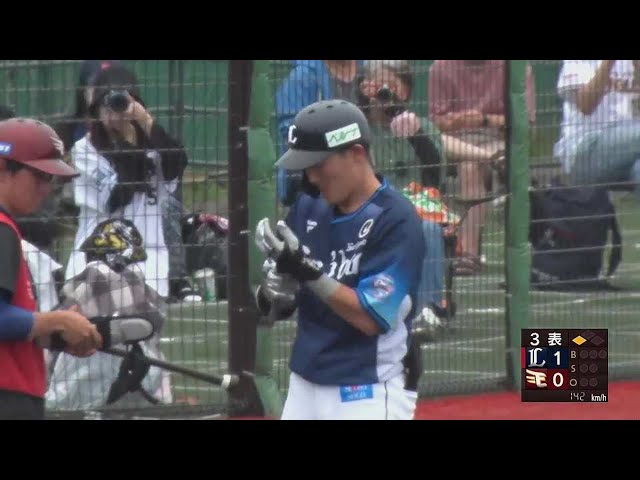 【ファーム】たまらん完全復活!! ライオンズ・源田壮亮 左中間を破る3ベースヒットを放つ!!  2023年5月19日 東北楽天ゴールデンイーグルス 対 埼玉西武ライオンズ