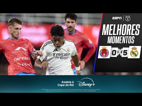 Gols e lances de Deportiva Minera x Real Madrid