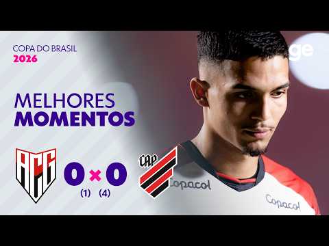 Gols e lances de Atlético-GO x Athletico Paranaense