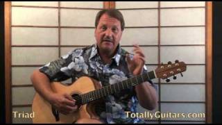 David Crosby - Triad Guitar lesson