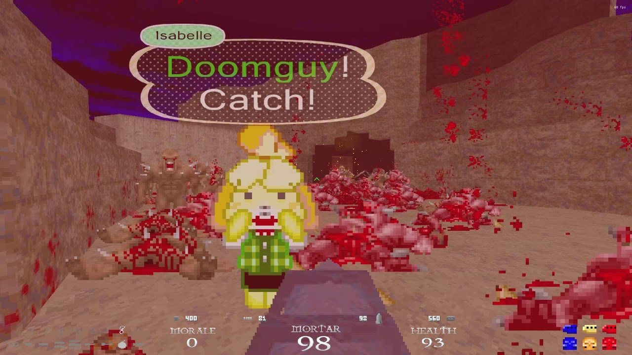 Isabelle DooM Companion Mod [GZDoom Exclusive] - YouTube