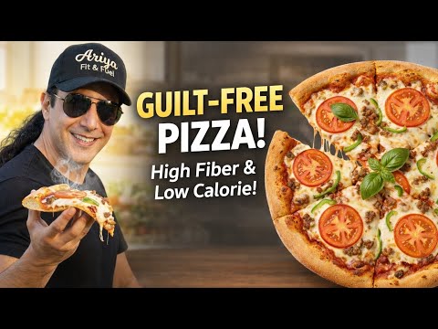 The Ultimate Guilt-Free Pizza! 🍕 High Fiber & Low Calorie