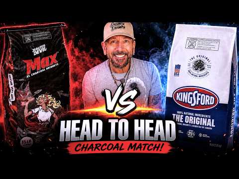 Which Backyard Charcoal Should You Buy? |  Kingsford vs Jealous Devil | ONE CLEAR WINNER!