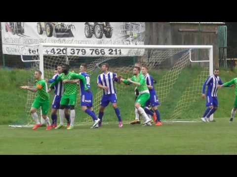 00332 Gol v na 2:1 v utkání Jiskra Domažlice vs Loko Vltavín Jiří Vokoun 70. minuta