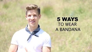 How to wear a Bandana