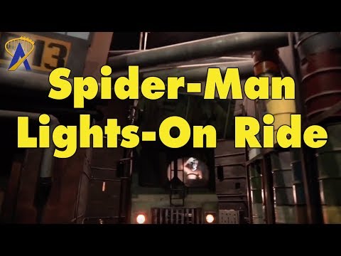 Lights-On Spider-Man Ride at Universal's Islands of Adventure
