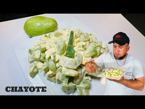 Ensalada de CHAYOTE Casera