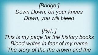 Rebellion - Letters Of Blood Lyrics