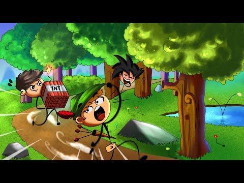 BATALHA DE STICKMAN DA FAMÍLIA ARQUEIRA!!