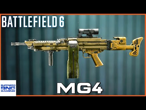 M123K (H&K MG4K) - Battlefield 6 Weapons