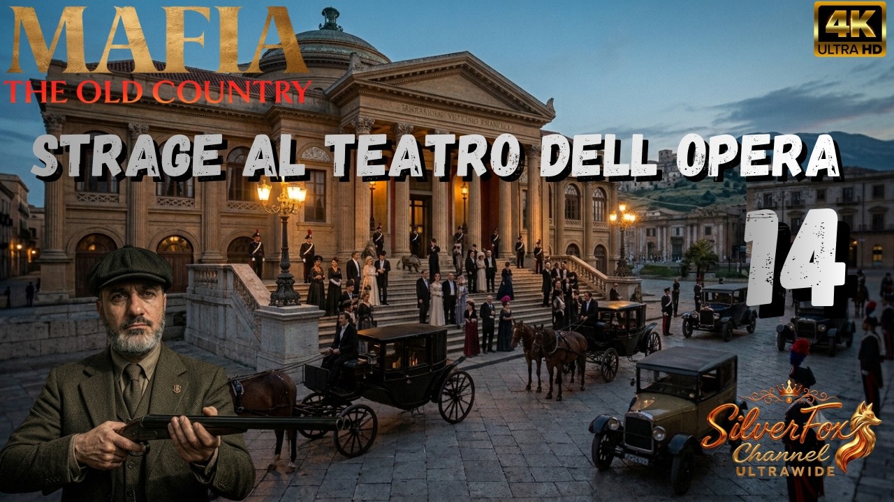 MAFIA THE OLD COUNTRY - 14 - TEATRO DELL OPERA - GAMEPLAY ITA - PC - PS5 - ULTRAWIDE - 21:9 - 4K