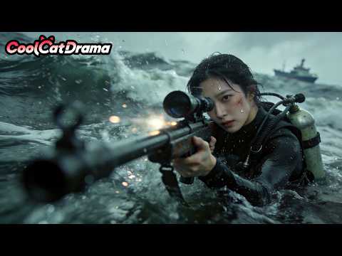 Shock! Sniper dives into the sea, kills PLA officer from 1km away! #assassination #anti-Japanese