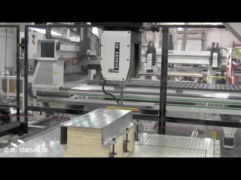 Profiled Aluminum Extrusion Machining on C.R. Onsrud CNC Machining Centers