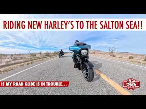 RIDING A 2026 STREET GLIDE TO THE SALTON SEA!