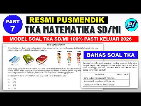 Pembahasan Soal Prediksi Ujian TKA Matematika SD Materi Bilangan Berpangkat & Akar Kuadrat