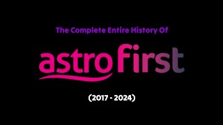 Download lagu Special Of Astro First Ident Logo History (2011 - 2024) mp3