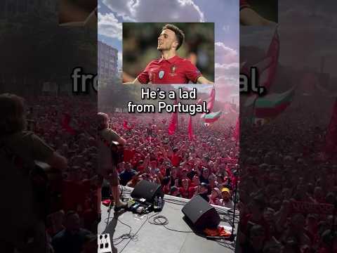 Diogo Jota 's Song Sung by Liverpudlian #football #shorts #diogojota #portugal #liverpool #fyp #bola