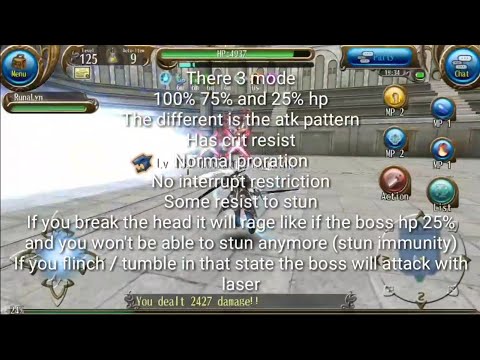 New Boss: Ultimate Machina Mechanic and Analysis! All about the boss!! - Toram Online