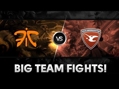 Big Team Fights by Fnatic vs Mousesports @ The Summit Europe