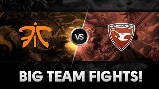 Big Team Fights by Fnatic vs Mousesports @ The Summit Europe