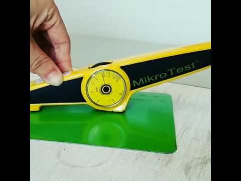 Prepainted steel sheet paint test