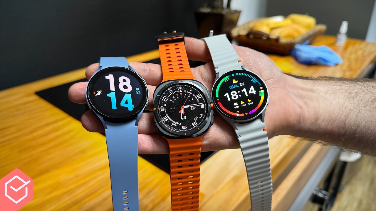 Qual o MELHOR SMARTWATCH CUSTO BENEFÍCIO da SAMSUNG?! Watch Ultra, Watch 7, Watch 6, Watch 5 PRO!