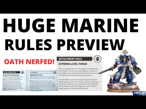 MASSIVE Space Marine Rules Reveals - Oath Nerfed, Salamanders + First Company Detachments