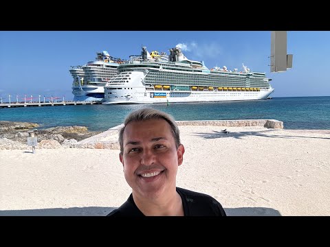 Thumbnail for Ao vivo De Coco Cay a ilha privada da Royal Caribbean nas Bahamas!