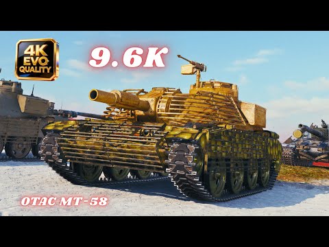 OTAC MT-58  9.6K Damage 6 Kills  | World of Tanks | Mir Tankov