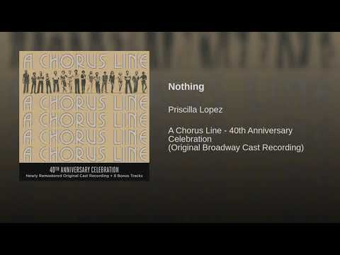 Priscilla Lopez performing Nothing