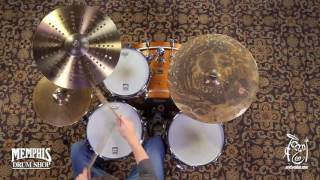 Video thumbnail for Sabian 20" AAX Aero Crash Cymbal - 1864g (220XAC-1012817L) by Memphis Drum Shop