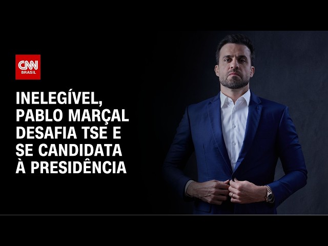 Pablo Marçal desafia decisão da Justiça e registra candidatura ao Planalto | CNN BRASIL