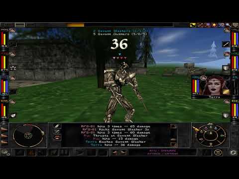 Wizardry 8 (HD) - Power Training a Samurai
