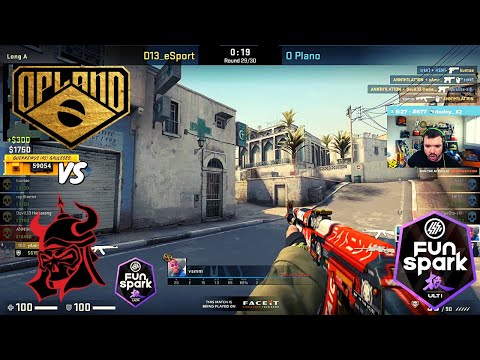 O PLANO vs D13 MD3 Funspark ULTI 2021 - CSGO HIGHLIGHTS | GAULES