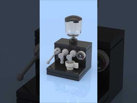 LEGO Mini Barista ☕️ | Professional Coffee Machine Build!