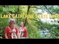 Hiking to a Waterfall in Lake Catherine State Park - Hot Springs, Arkansas --With the Dogs :-)