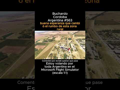 Buchardo, Cordoba desde el Microsoft Flight Simulator #buchardo #cordoba #msfs #joaha45