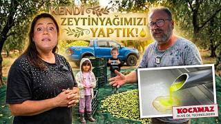 Kendi Zeytinyağımızı Yapıyoruz | Arızalar, 800 Kilo Zeytin ve Sonuç!