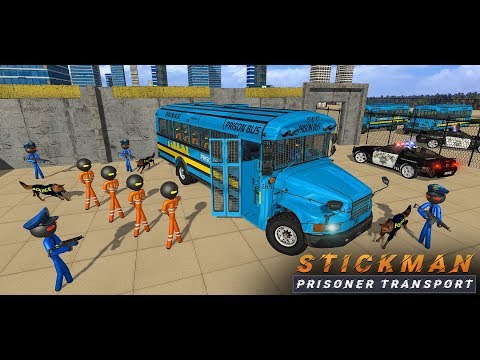 Police Stickman Prisoner Transport Simulator