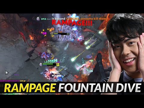 Ana RAMPAGE Fountain Dive - From feed to Carry